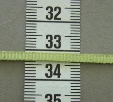 Ripsband 3 mm - Verde Mela (Preis pro Laufmeter)