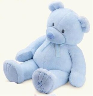 Russ Berrie Plüsch 25918 - My First Teddy, blau (Jumbo)