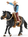 Schleich 41416 - Rodeo Saddle bronc riding mit Cowboy