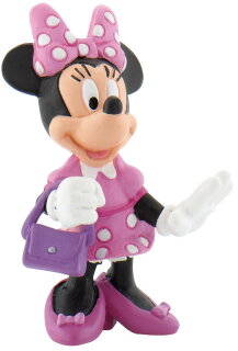 Minnie Mouse Celebration15339 Figurine Disney Bullyland Toy Figure Cake Topper 