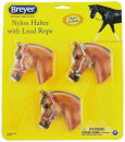 Breyer Traditional (1:9) 2474 - 3er Halfter Set (ohne Pferd/e)