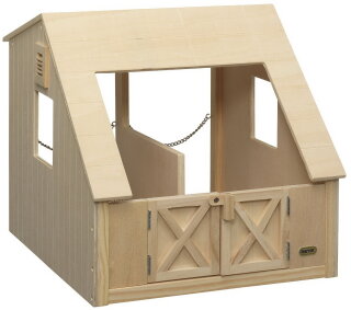 Breyer Traditional (1:9) 306 - Stall Run In Barn für 2 Pferde (ohne Pferde und Zubehör)