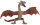 Bullyland 75591 - Drache fliegend rotbraun