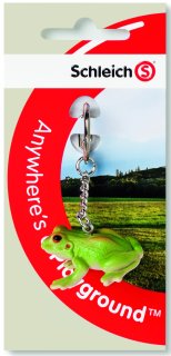 Schleich 82881 - Frosch mit Schlüsselkette