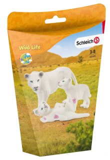 Schleich Wild Life 42505 Löwenmutter mit Babys 