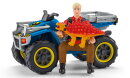 Schleich 41466 - Escape on Quad from Velociraptor