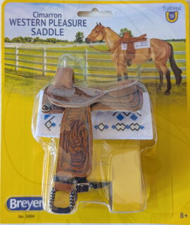 Breyer Traditional (1:9) 2494 - Cimarron Western Pleasure Saddle (without horse)