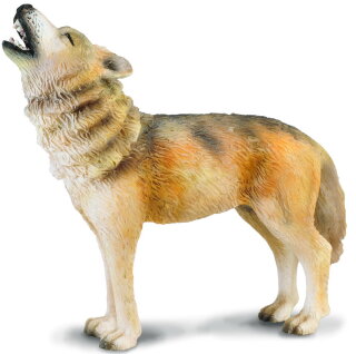 Collecta 88342 Timber Wolf Hunting Miniature Animal Figure Toy 