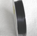 Satin Ribbon 1,6 mm - black (price per meter)