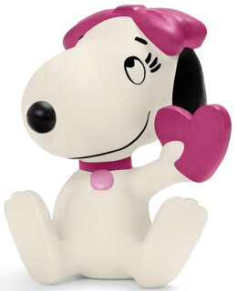 Schleich 22030 - Peanuts Belle holding a heart