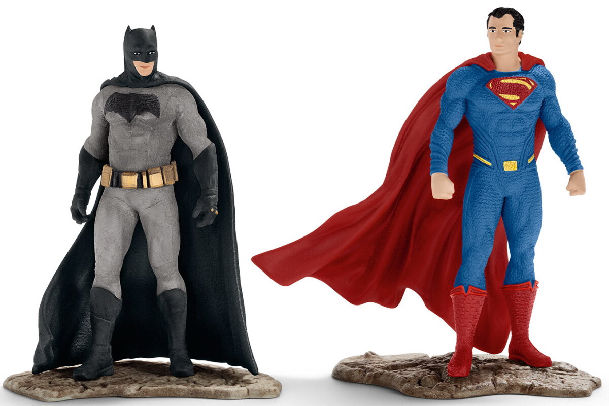Superman vs Darkseid  Schleich  justice league scenery figure set 