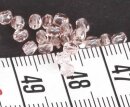 Glasfacettperlen 3mm - rosa