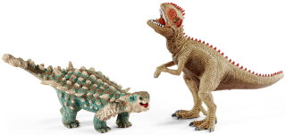 Schleich 41426 - Saichania and Giganotosaurus, small