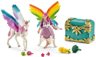 Schleich bayala 41440 - Rainbow elf Lis with Pegasus unicorn foal