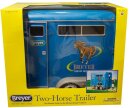 Breyer Traditional (1:9) 2617 - Pferdeanhänger, blau (ohne Pferde / Figuren / Zubehör)