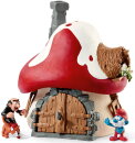 Schleich 20803 - Schlumpf Haus mit 2 Figuren