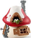 Schleich 20803 - Schlumpf Haus mit 2 Figuren