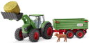 Schleich 42379 - Traktor mit Anhänger