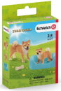 Schleich 42479 - Shiba Inu Mutter und Welpe