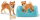 Schleich 42479 - Shiba Inu Mutter und Welpe