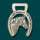 Rio Rondo HB875s - Etched Harness Brasses Horsehead small - silvery