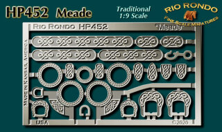 Rio Rondo Traditional (1:9) HP452 - Western Show Halfter Set Meade