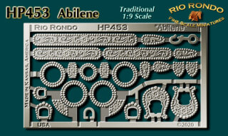 Rio Rondo Traditional (1:9) HP453 - Western Show Halfter Set Abilene