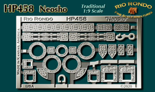 Rio Rondo Traditional (1:9) HP458 - Western Show Halfter Set Neosho