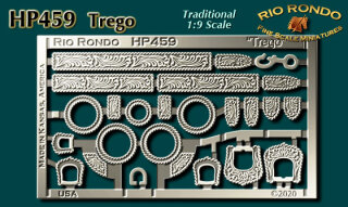 Rio Rondo Traditional (1:9) HP459 - Western Show Halfter Set Trego