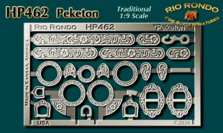 Rio Rondo Traditional (1:9) HP462 - Western Show Halter Set Peketon