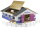 Breyer Stablemates (1:32) 59215 - Deluxe Wood Stable with 2 Stablemates
