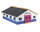 Breyer Stablemates (1:32) 59215 - Deluxe Wood Stable with 2 Stablemates