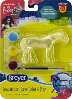 Breyer Stablemate (1:32) 4230 - Suncatcher Paint + Play - Quarter Horse