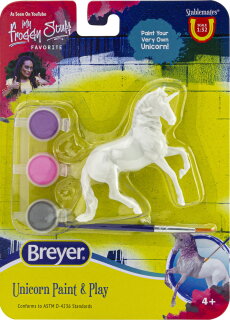 Breyer Stablemate (1:32) 4233/4217*- Paint + Play Unicorn - Andalusian