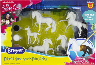 Breyer Stablemate (1:32) 4234/4198* - Paint + Play Pferderassen