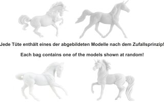 Breyer Stablemate (1:32) 4261 - Paint + Play Einhorn Überrachungsmalset (1 Tüte = 1 Pferd)