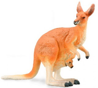 CollectA 88921 - Red Kangaroo - Female with Joey