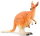 CollectA 88921 - Red Kangaroo - Female with Joey
