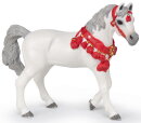 Papo 51568 - White Arabian Horse in Parade Dress