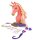 Breyer Activity Set 7405 - Mane Beauty Stardust Styling Head: Unicorn