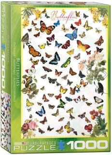 eurographics 6000-0077 - Schmetterling (Puzzle mit 1000 Teilen)