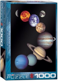 eurographics 6000-0100 - NASA Solar System (Puzzle mit 1000 Teilen)
