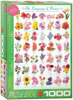 eurographics 6000-0579 - The Language of Flowers (Puzzle with 1000 pieces)