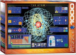 eurographics 6000-1002 - The Atom (Puzzle with 1000 pieces)
