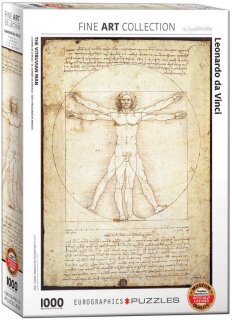 eurographics 6000-5098 - The Vitruvian Man (Puzzle with 1000 pieces)