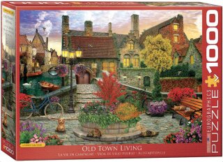eurographics 6000-5531 - Old Town Living (Puzzle with 1000 pieces)