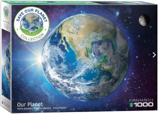 eurographics 6000-5541 - The Earth (Puzzle with 1000 pieces)