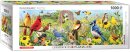 eurographics 6010-5338 - Panorama - Garden Birds (Puzzle...