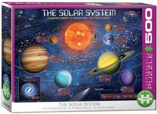 eurographics 6500-5369 - The Solar System (Puzzle with 500 pieces)