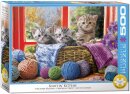 eurographics 6500-5500 - Knittin Kittens (Puzzle with 500...